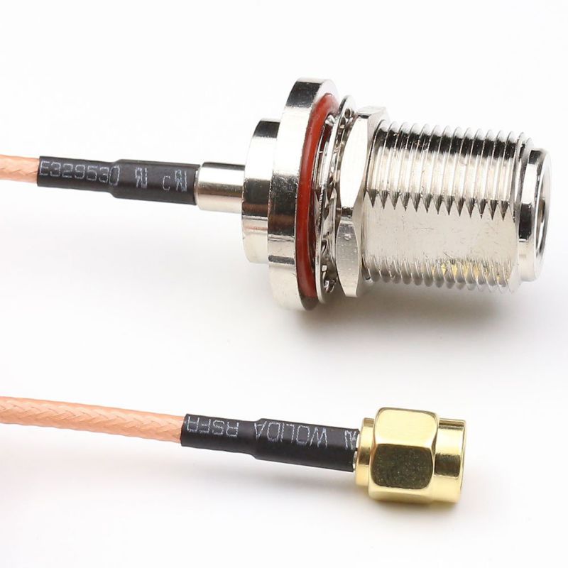 RG316 Coaxial Cable with TNC  Fmale to SMA Male Connectors 50 Ohm