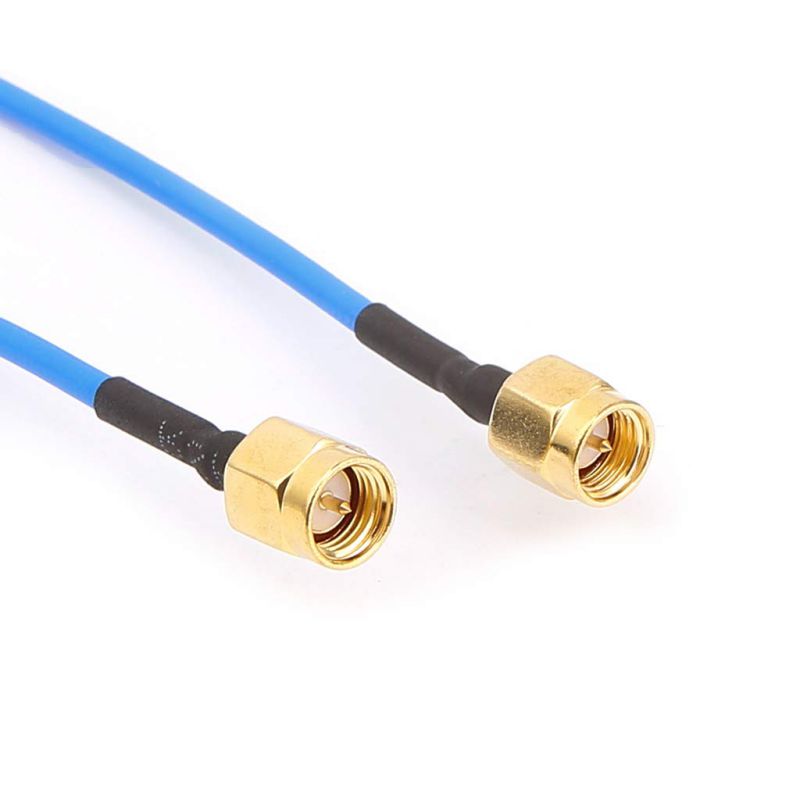 RG405/SF086 Coaxial Cable with SMA Male to SMA Male Connectors 50 Ohm 