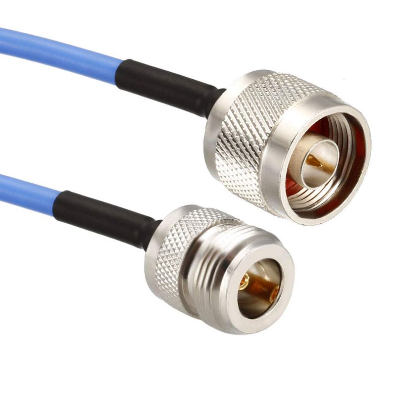RG405/SF086 Coaxial Cable with N Male to N Fmale Connectors 50 Ohm